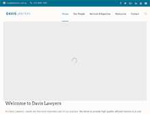 Tablet Screenshot of dlawyers.com.au